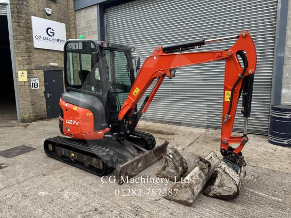 Kubota U27-4 Mini Digger