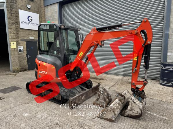Kubota U27-4 Mini Digger